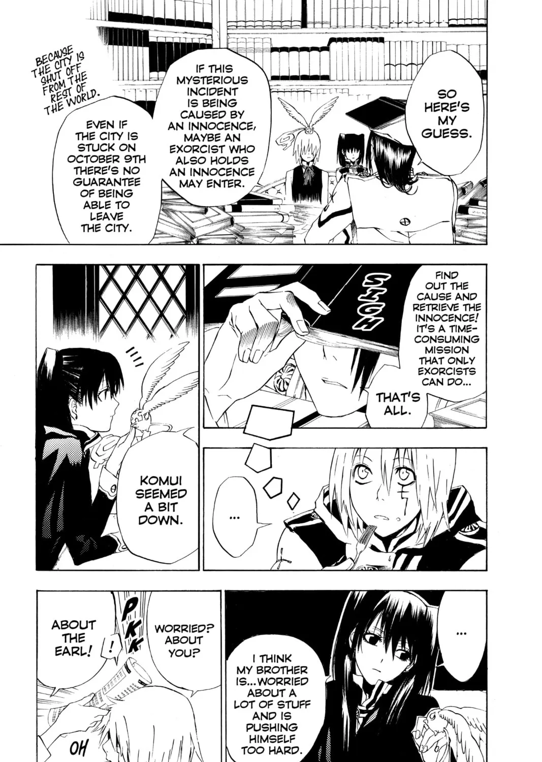 D.Gray-man Chapter 19 page 25 - 
