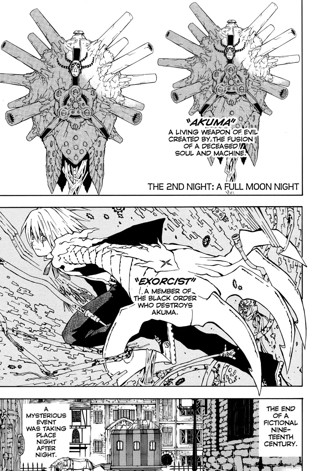 D.Gray-man Chapter 2 page 1 - 