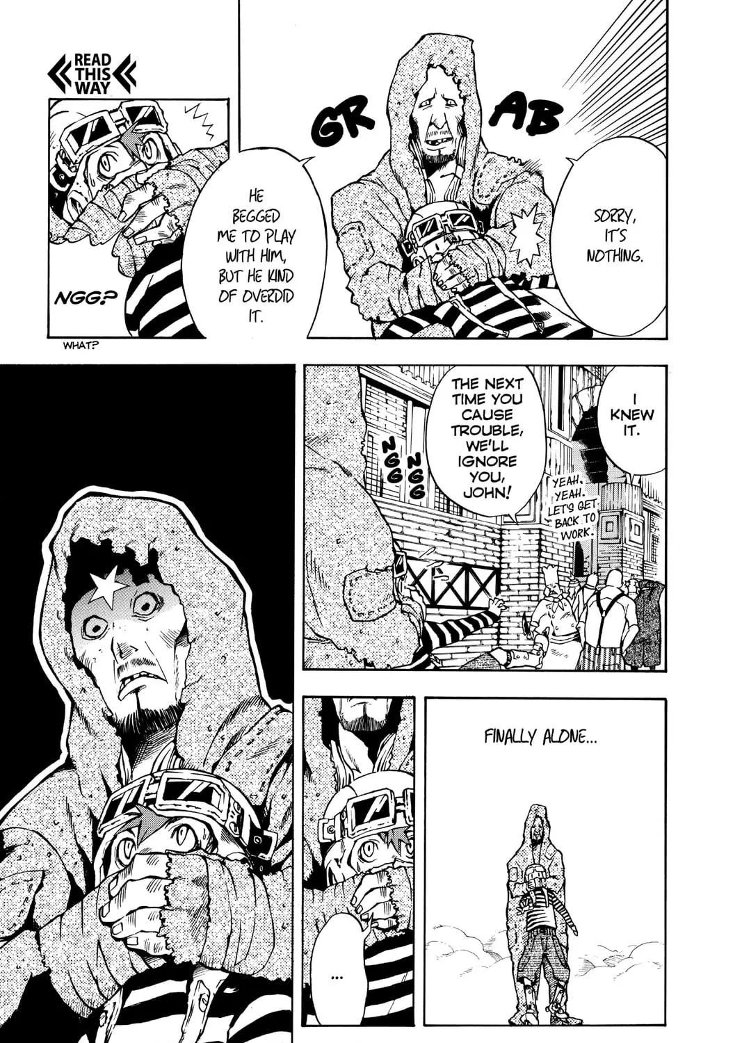 D.Gray-man Chapter 2 page 17 - 