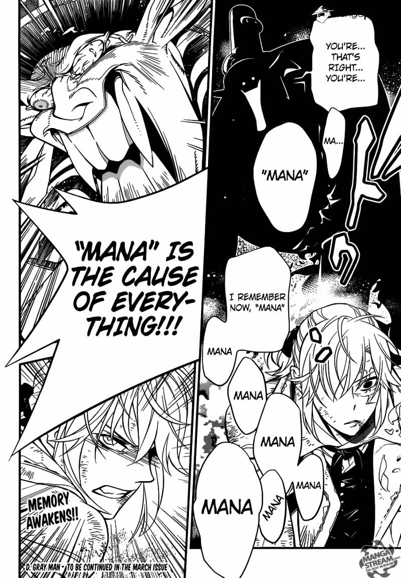 D.Gray-man Chapter 218 page 20 - 