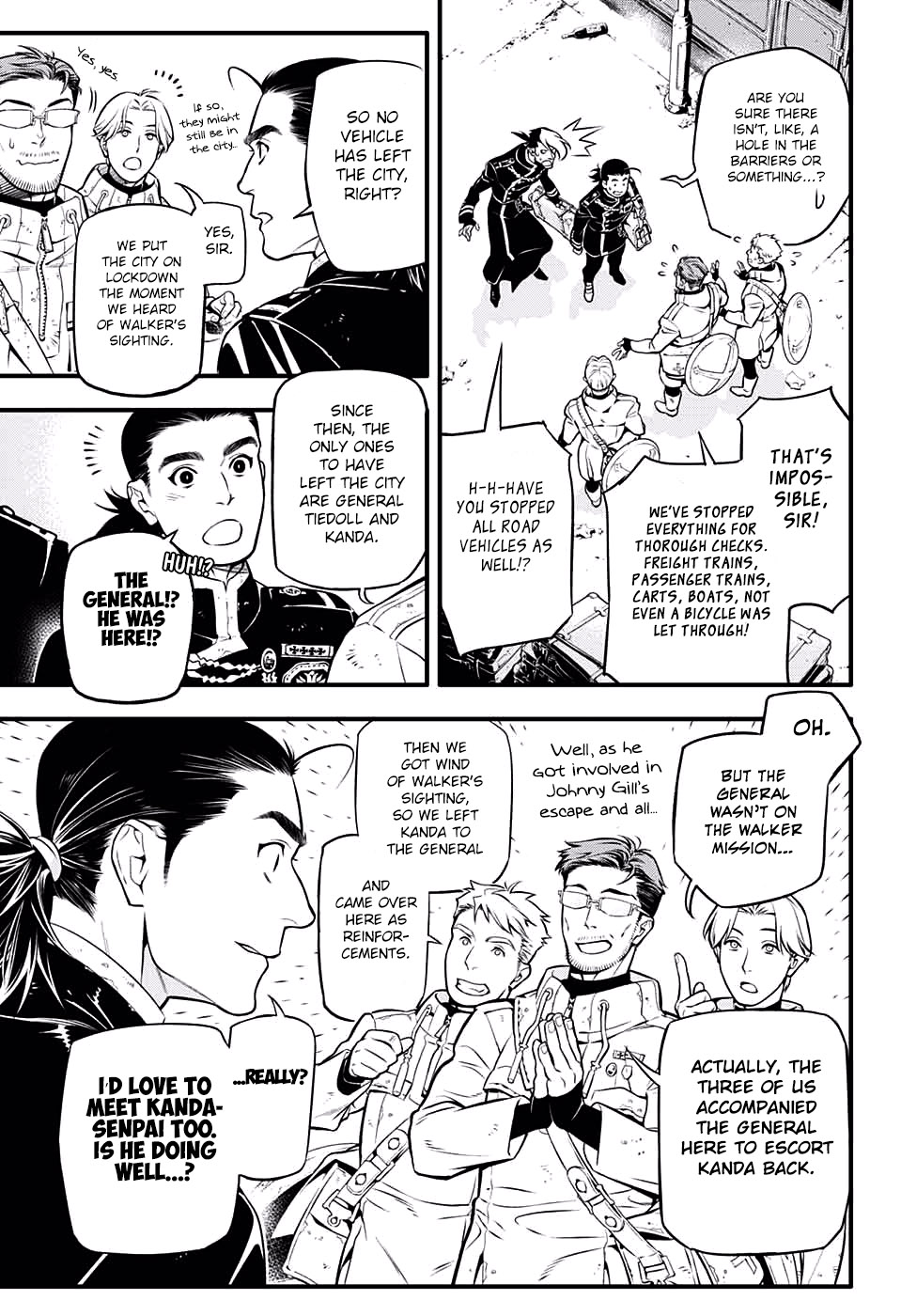 D.Gray-man Chapter 229 page 4 - 