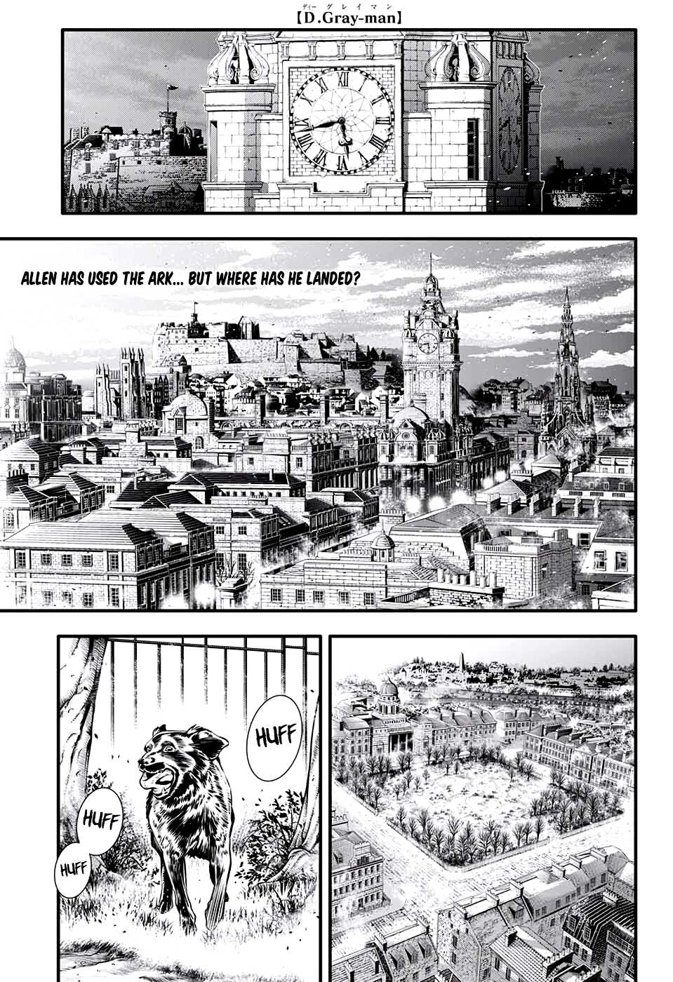 D.Gray-man Chapter 230 page 3 - 