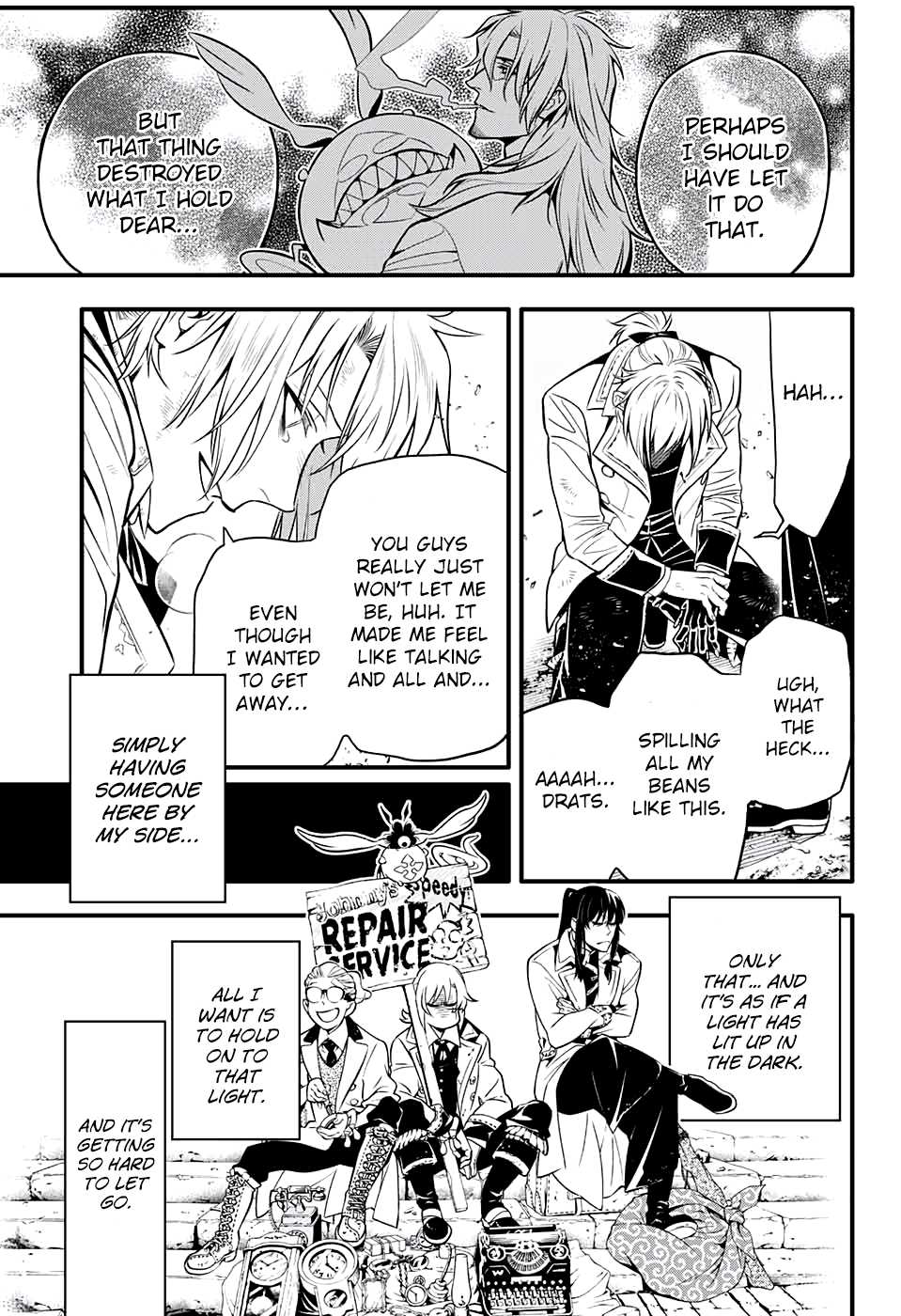 D.Gray-man Chapter 230 page 25 - 