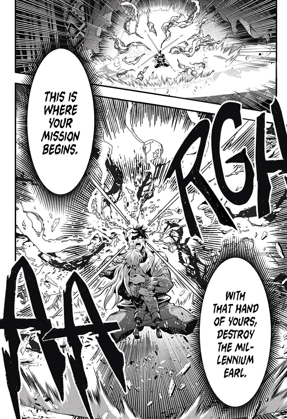 D.Gray-man Chapter 242 page 11 - 