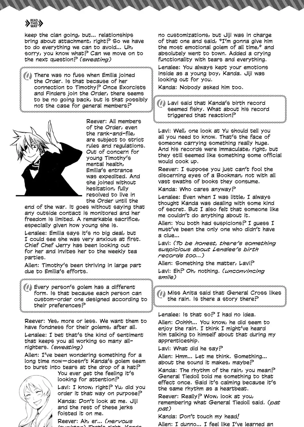 D.Gray-man Chapter 245.5 page 7 - 