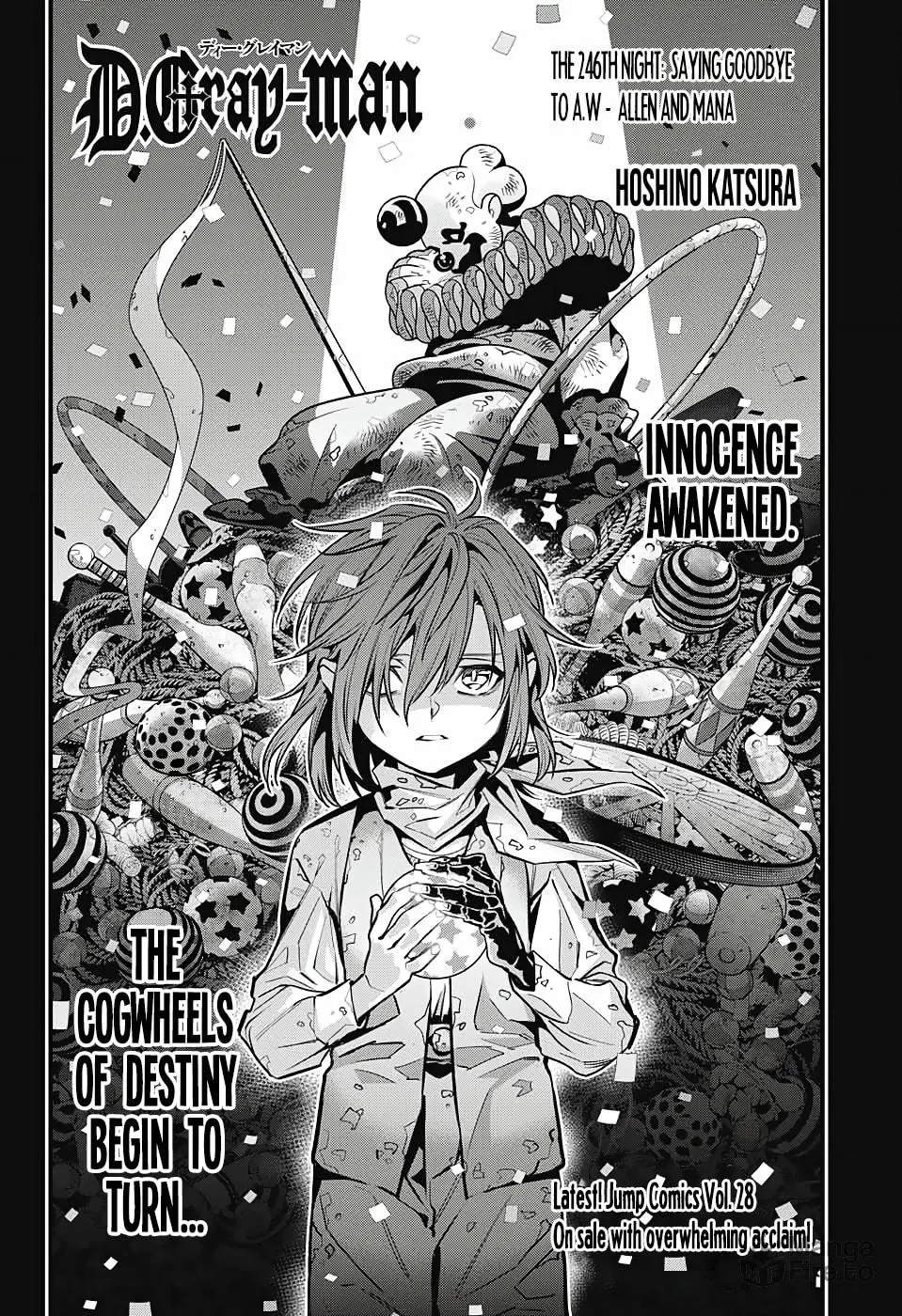 D.Gray-man Chapter 246 page 5 - 