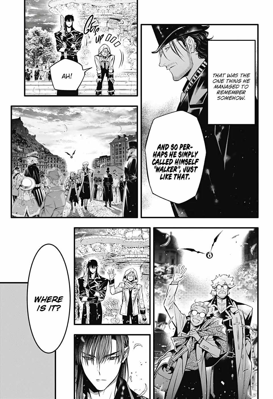 D.Gray-man Chapter 247 page 8 - 
