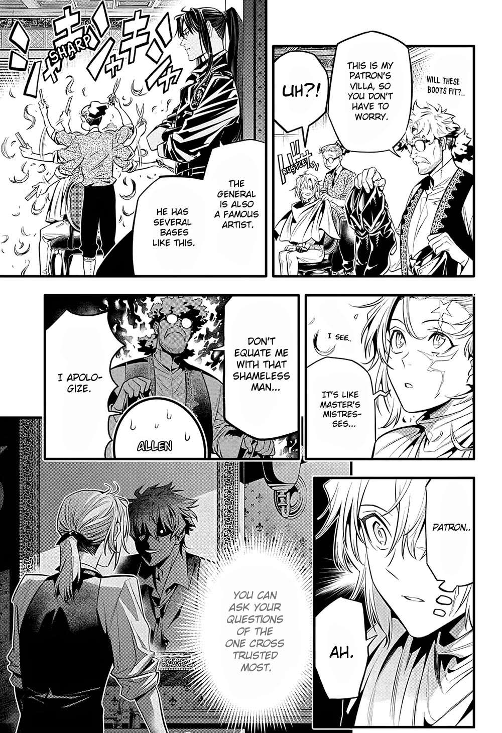 D.Gray-man Chapter 249 page 3 - 