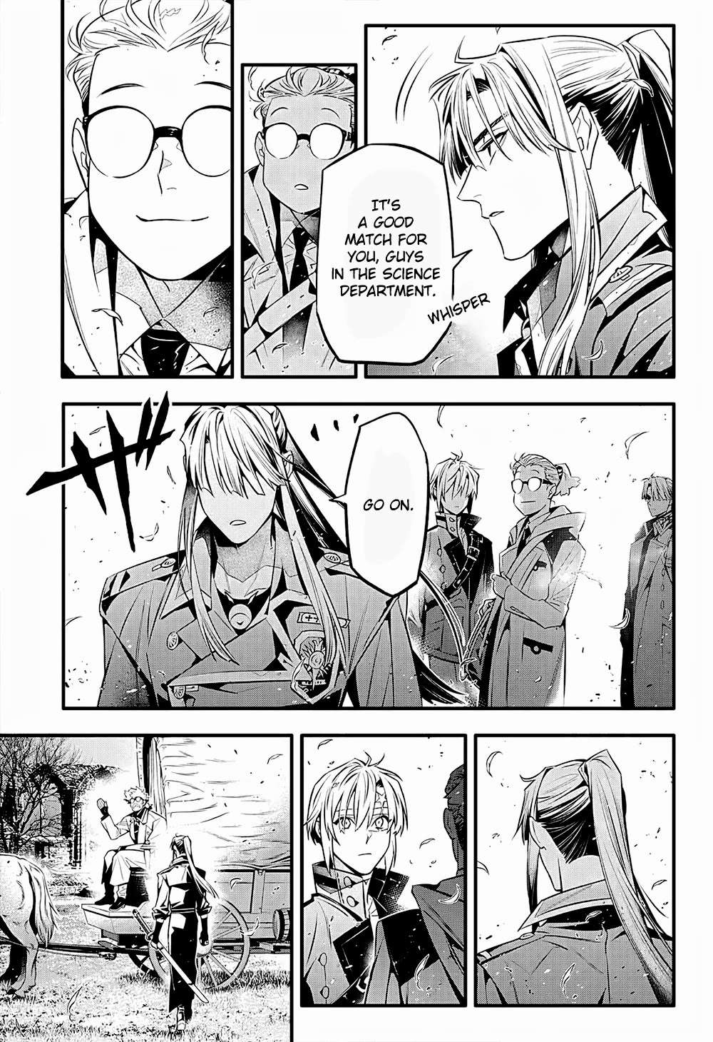 D.Gray-man Chapter 249 page 21 - 