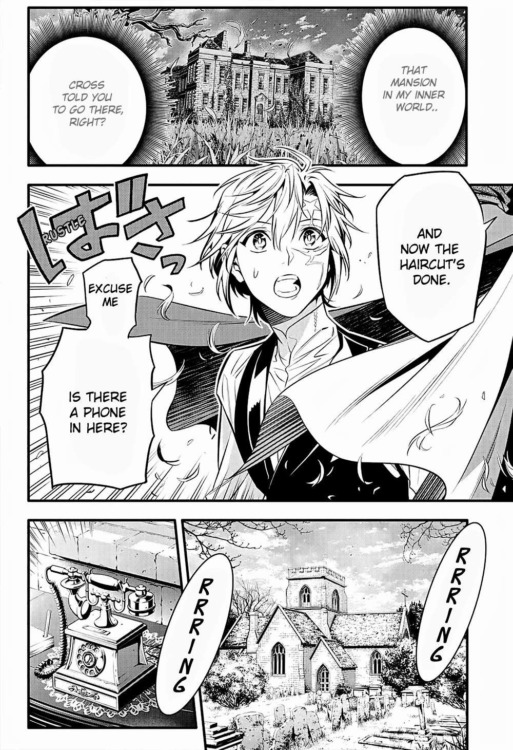 D.Gray-man Chapter 249 page 4 - 