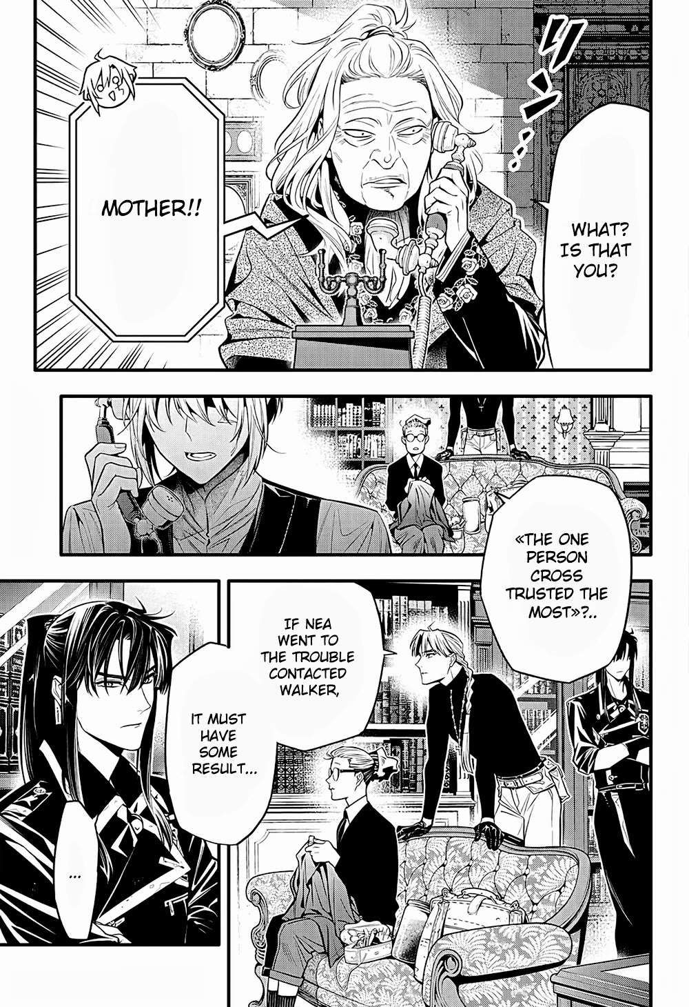D.Gray-man Chapter 249 page 5 - 