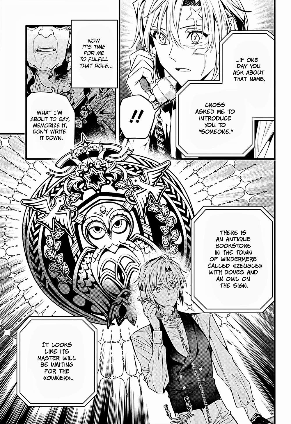 D.Gray-man Chapter 249 page 9 - 