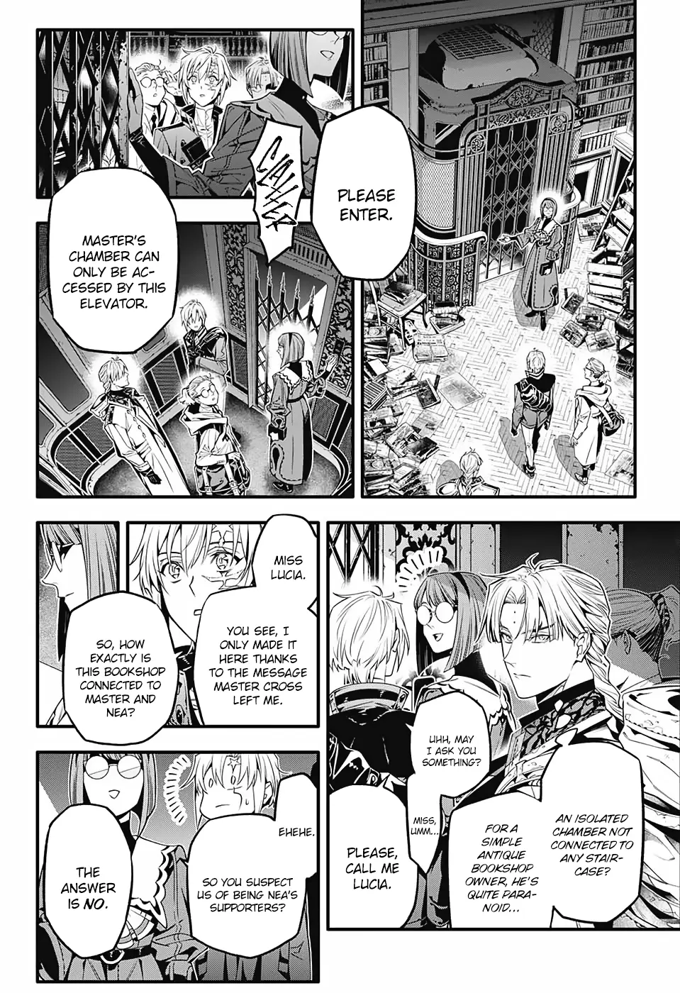 D.Gray-man Chapter 251 page 14 - 