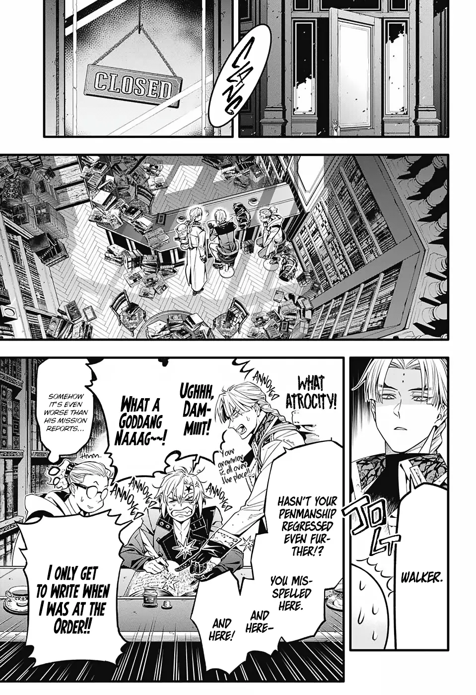 D.Gray-man Chapter 251 page 9 - 