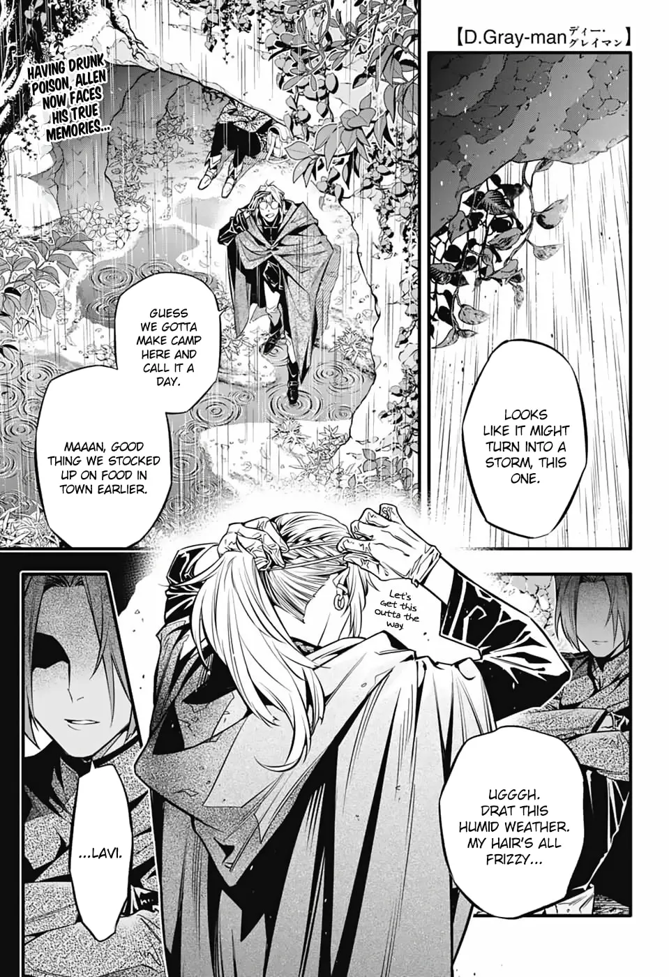 D.Gray-man Chapter 252 page 4 - 