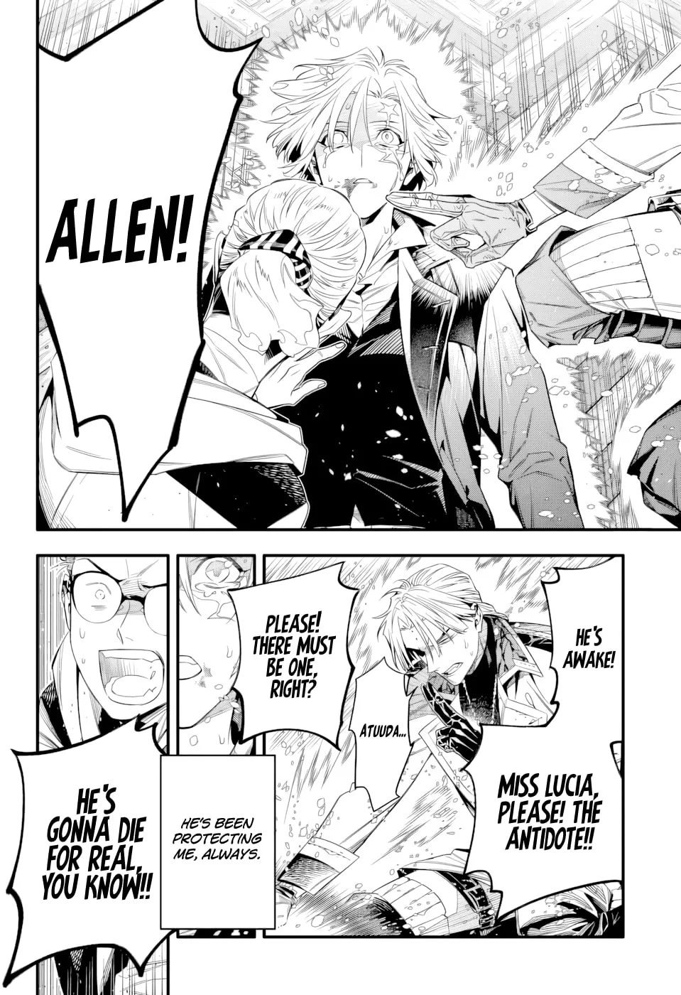 D.Gray-man Chapter 255 page 7 - 