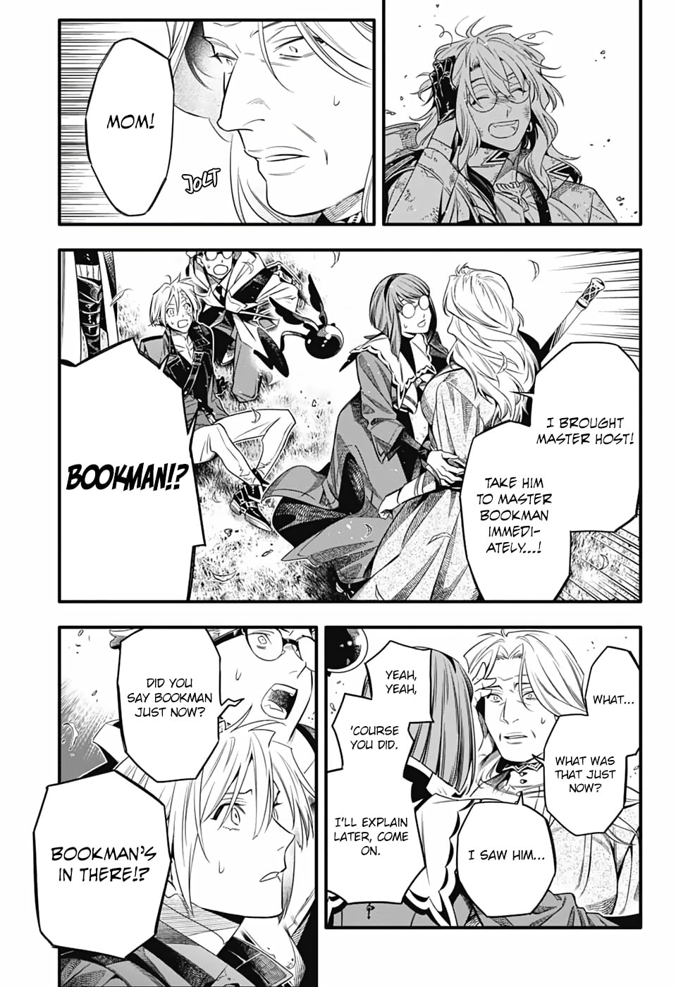 D.Gray-man Chapter 257 page 28 - 