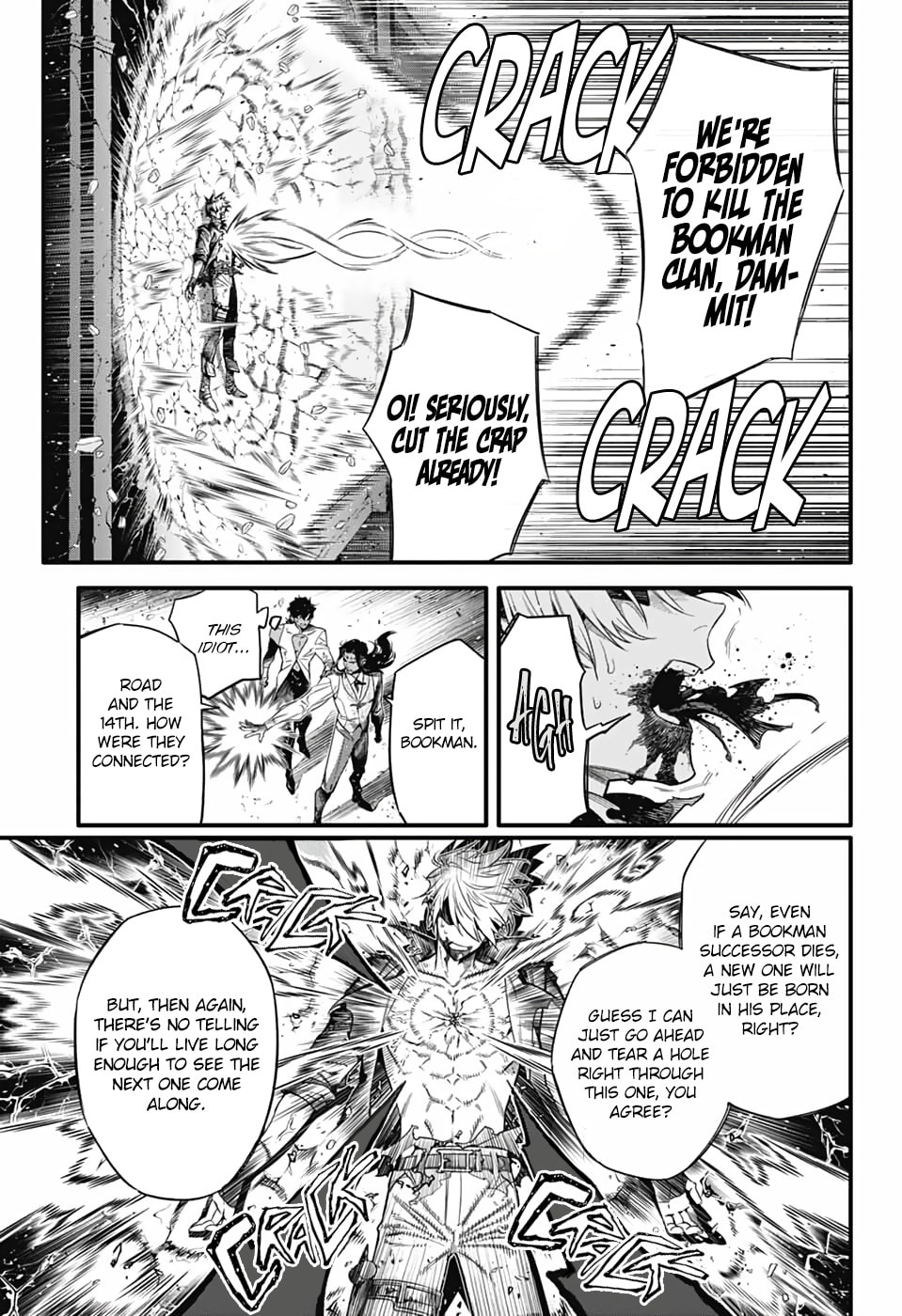 D.Gray-man Chapter 257 page 4 - 