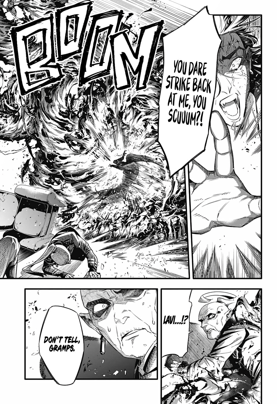 D.Gray-man Chapter 257 page 8 - 