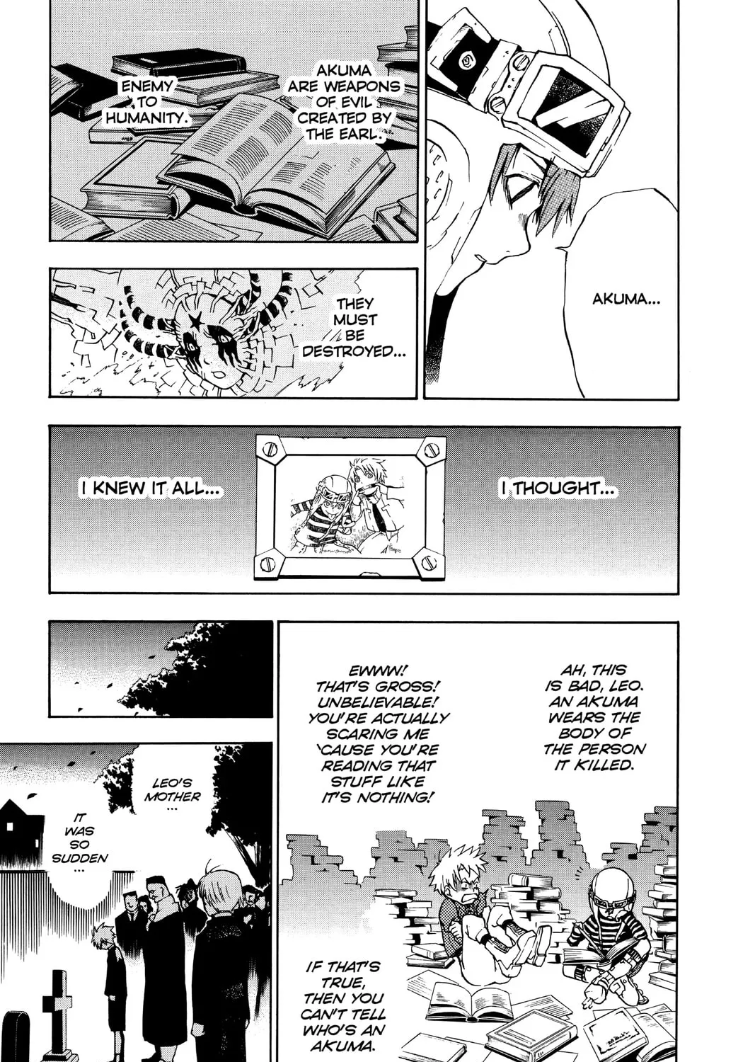 D.Gray-man Chapter 4 page 13 - 