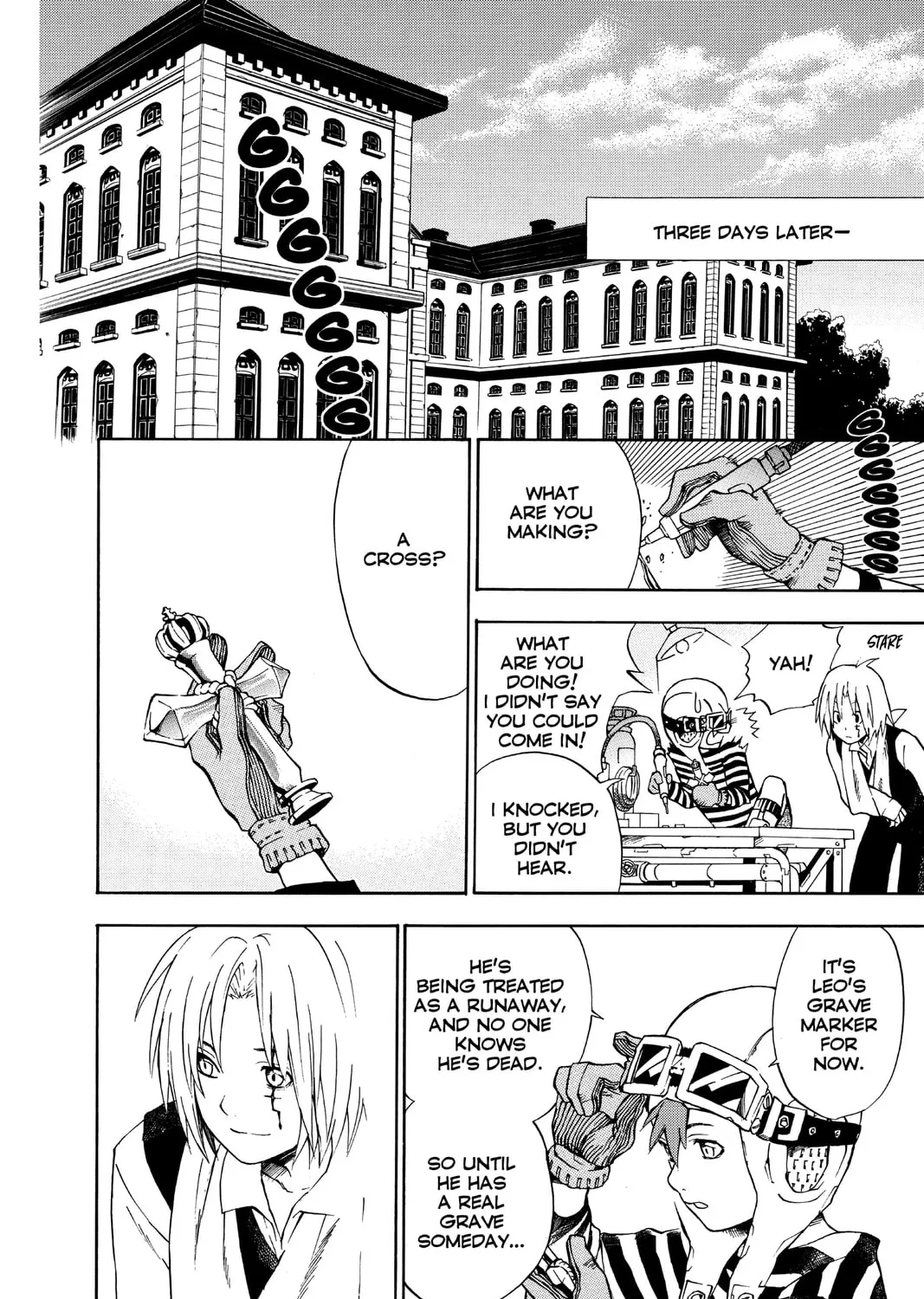 D.Gray-man Chapter 4 page 33 - 