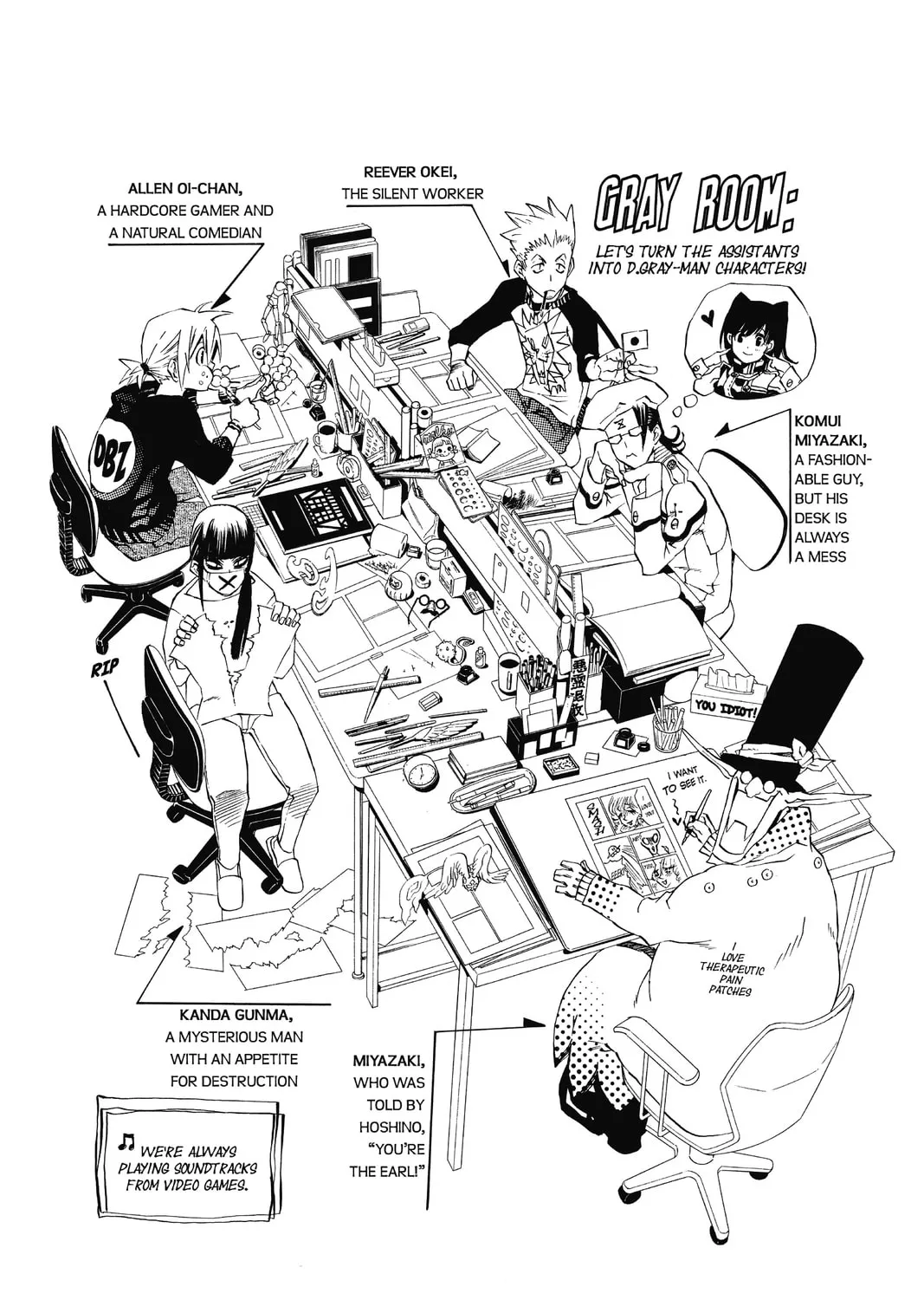 D.Gray-man Chapter 4 page 37 - 