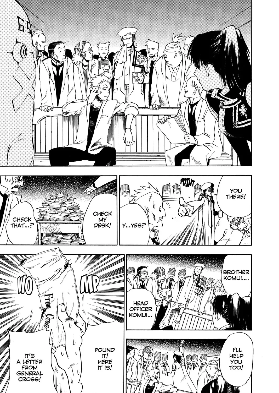 D.Gray-man Chapter 5 page 33 - 