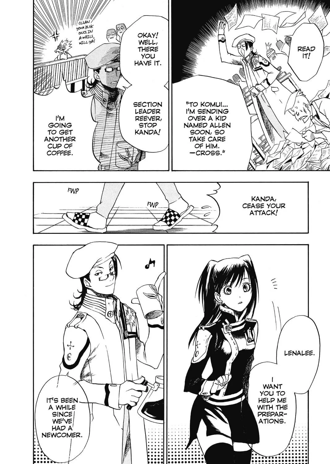 D.Gray-man Chapter 5 page 35 - 