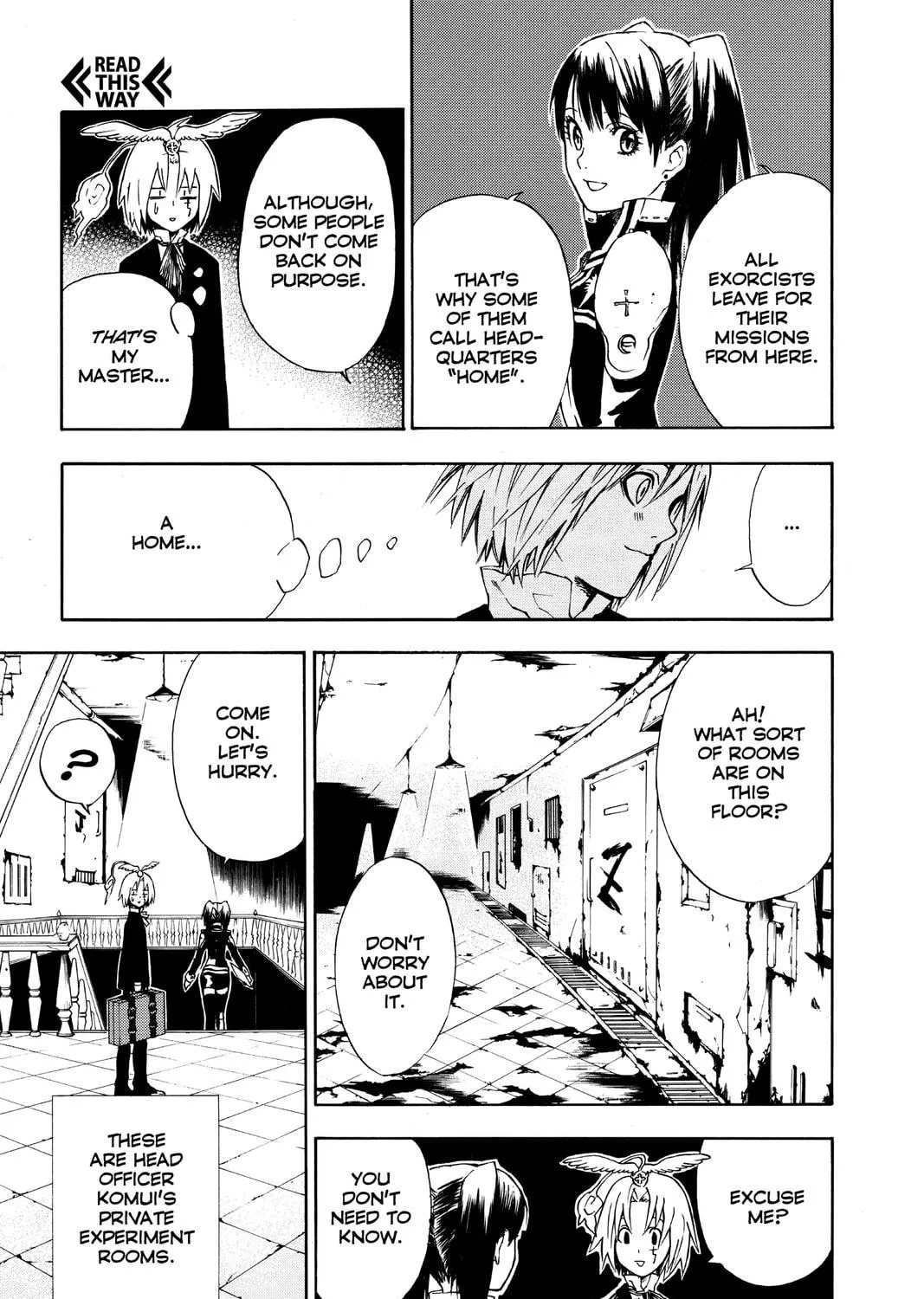 D.Gray-man Chapter 6 page 17 - 