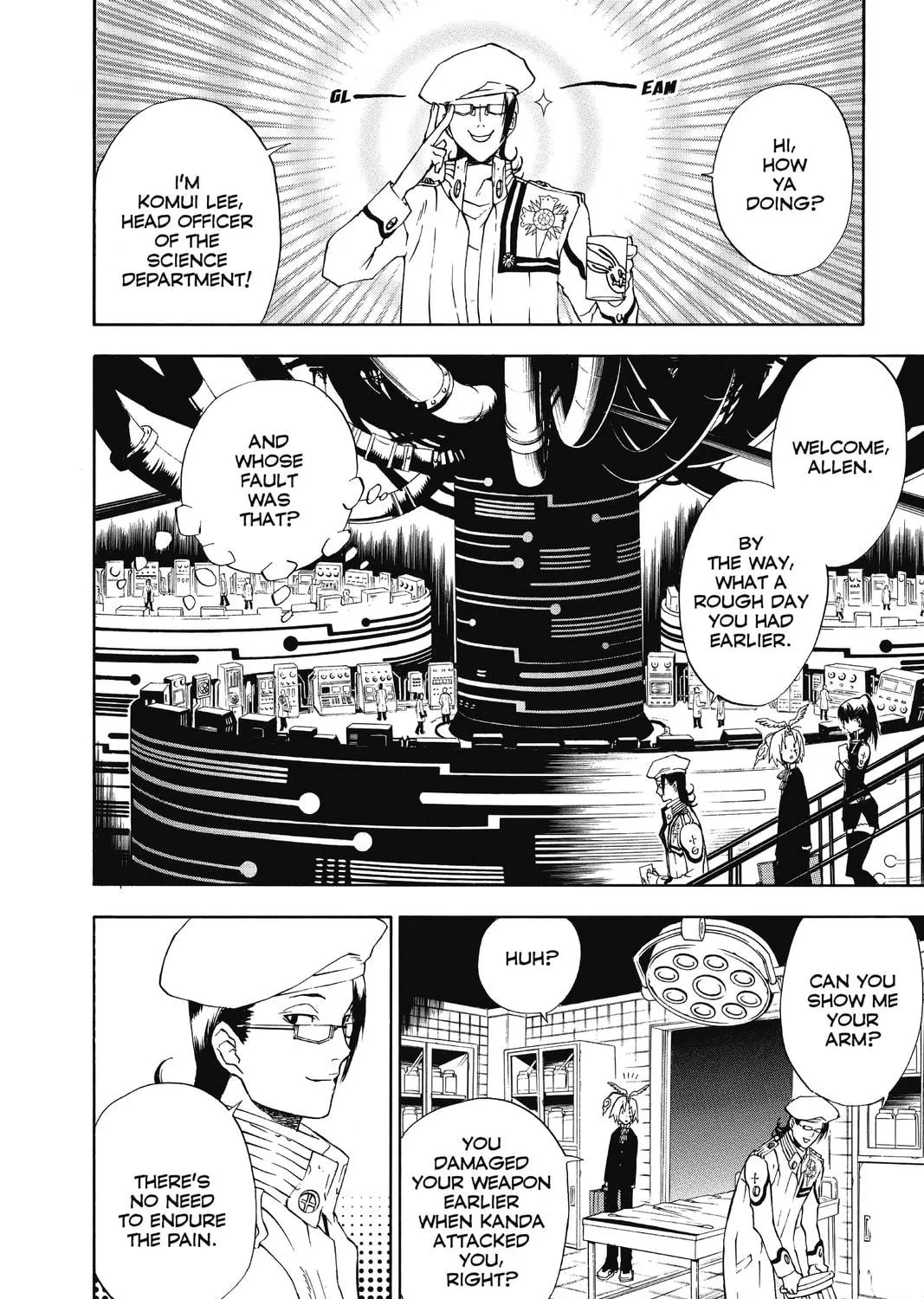 D.Gray-man Chapter 6 page 19 - 