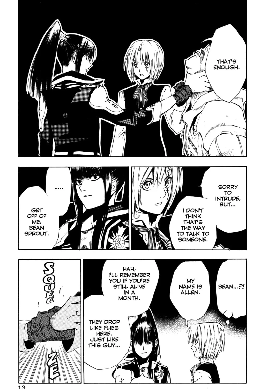 D.Gray-man Chapter 8 page 13 - 