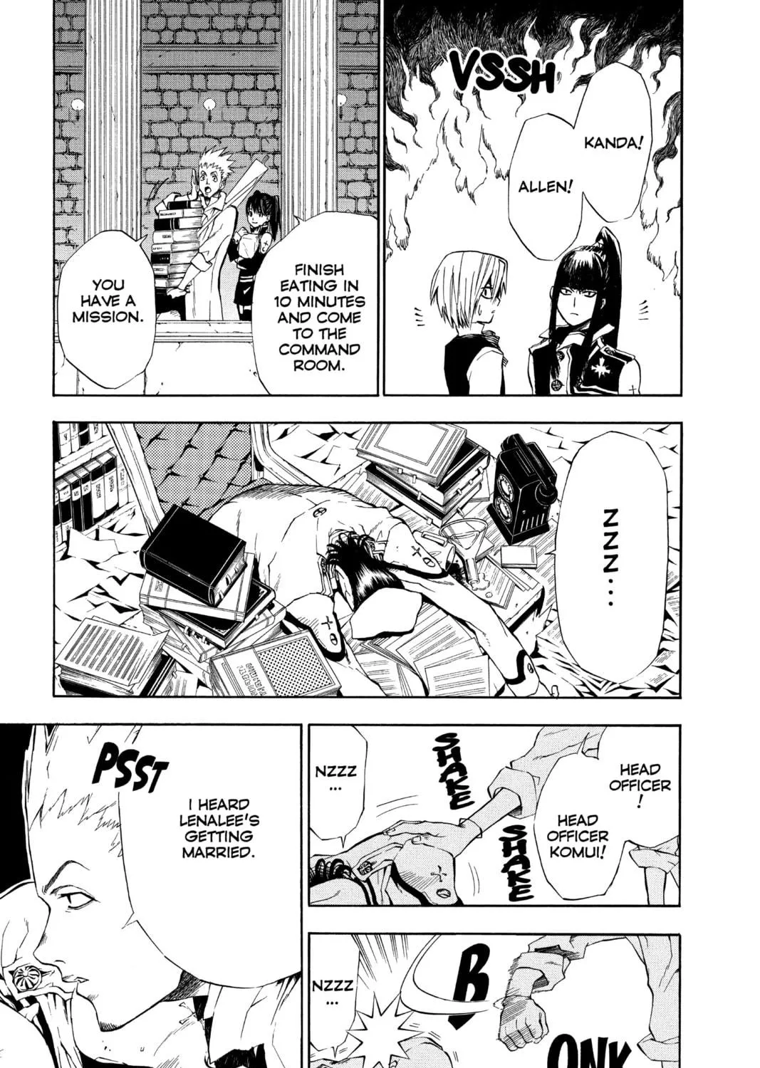 D.Gray-man Chapter 8 page 17 - 
