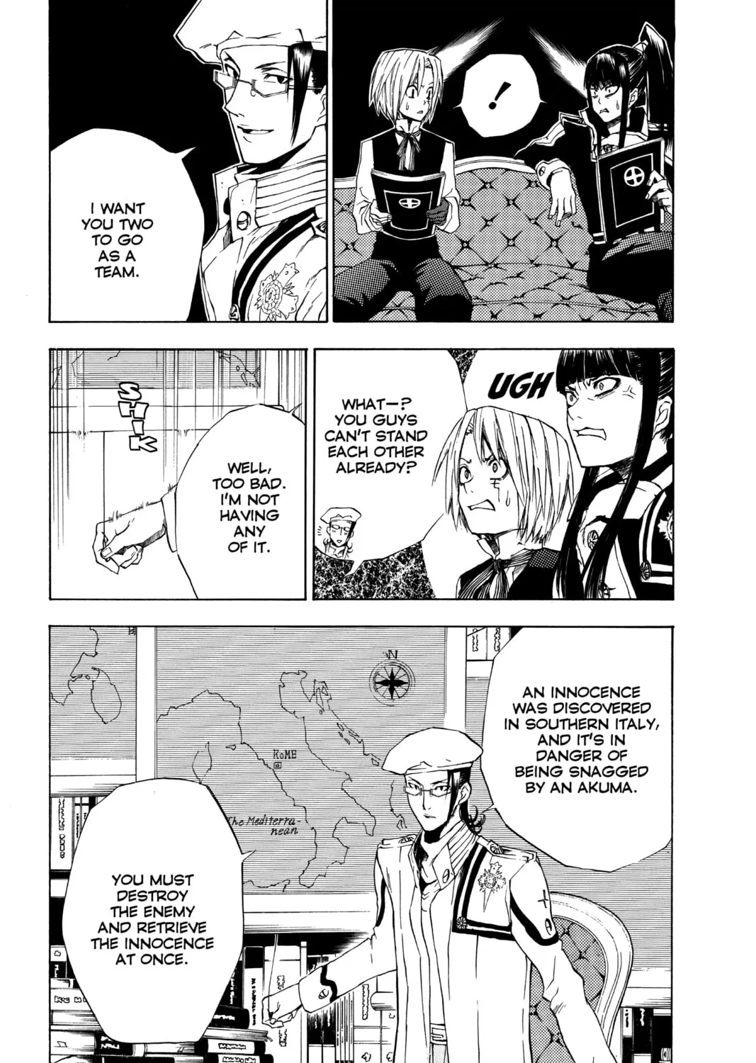 D.Gray-man Chapter 8 page 21 - 