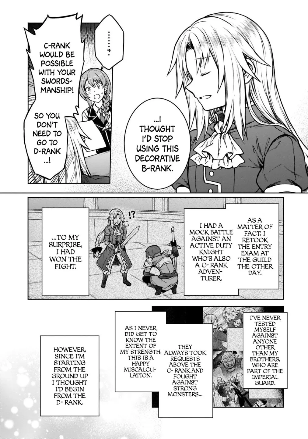 D-kyuu Boukensha no Ore, Naze ka Yuusha Party ni Kanyuu Sareta Ageku, Oujo ni Tsukima Towareteru Chapter 14 page 14 - 