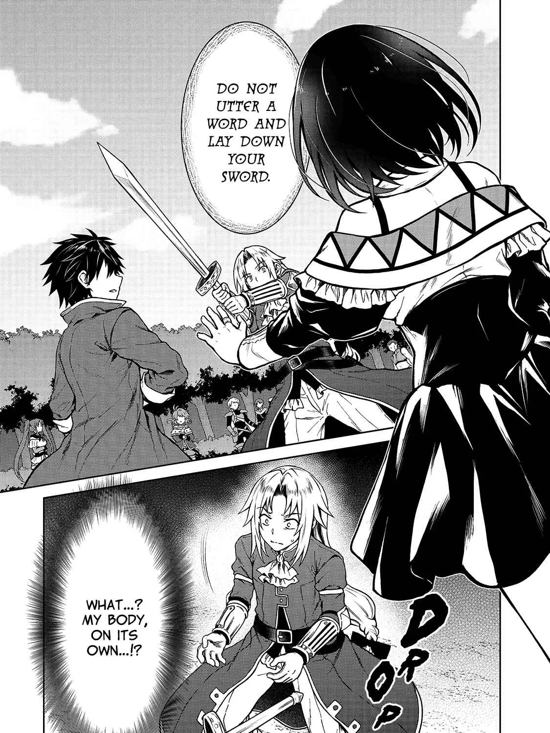 D-kyuu Boukensha no Ore, Naze ka Yuusha Party ni Kanyuu Sareta Ageku, Oujo ni Tsukima Towareteru Chapter 3 page 1 - 