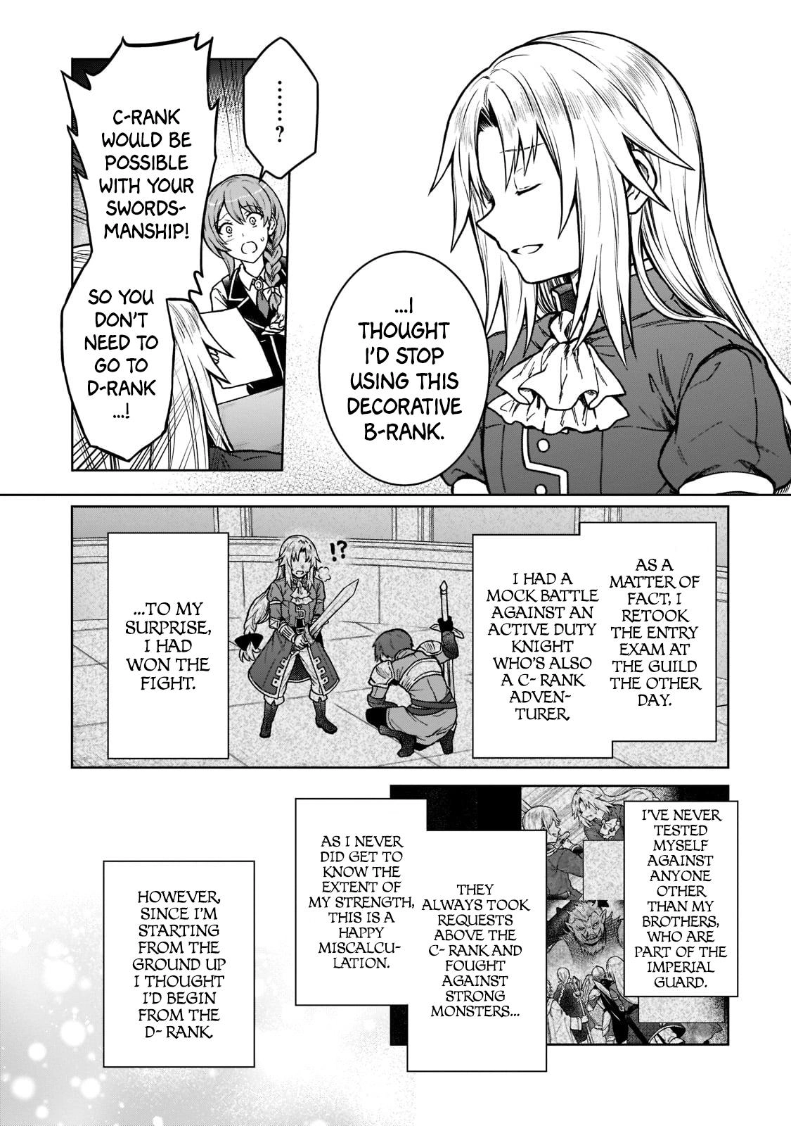 D-kyuu Boukensha no Ore, Naze ka Yuusha Party ni Kanyuu Sareta Ageku, Oujo ni Tsukimatowareteru Chapter 14 page 14 - 