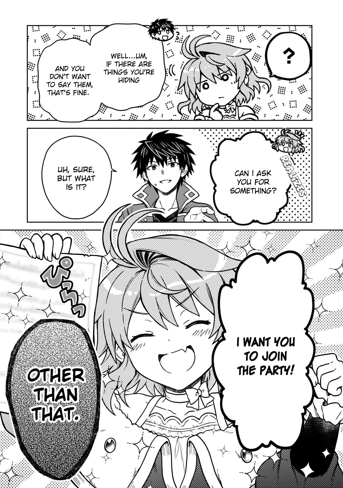 D-kyuu Boukensha no Ore, Naze ka Yuusha Party ni Kanyuu Sareta Ageku, Oujo ni Tsukimatowareteru Chapter 40 page 9 - 