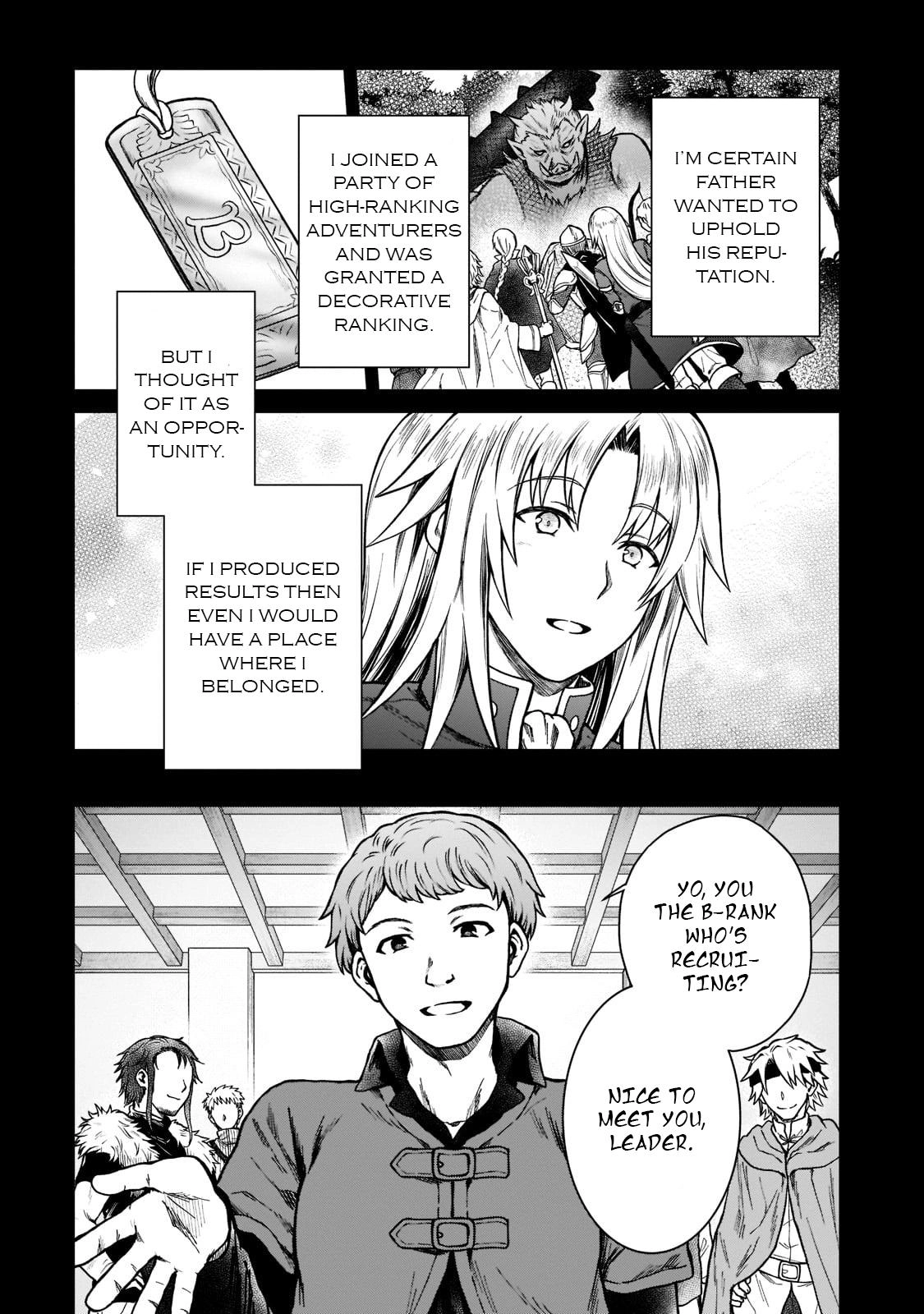D-kyuu Boukensha no Ore, Naze ka Yuusha Party ni Kanyuu Sareta Ageku, Oujo ni Tsukimatowareteru Chapter 7 page 13 - 