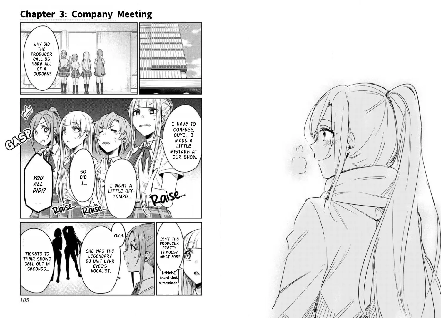 D4DJ: The Starting of Photon Maiden Chapter 3 page 1 - 