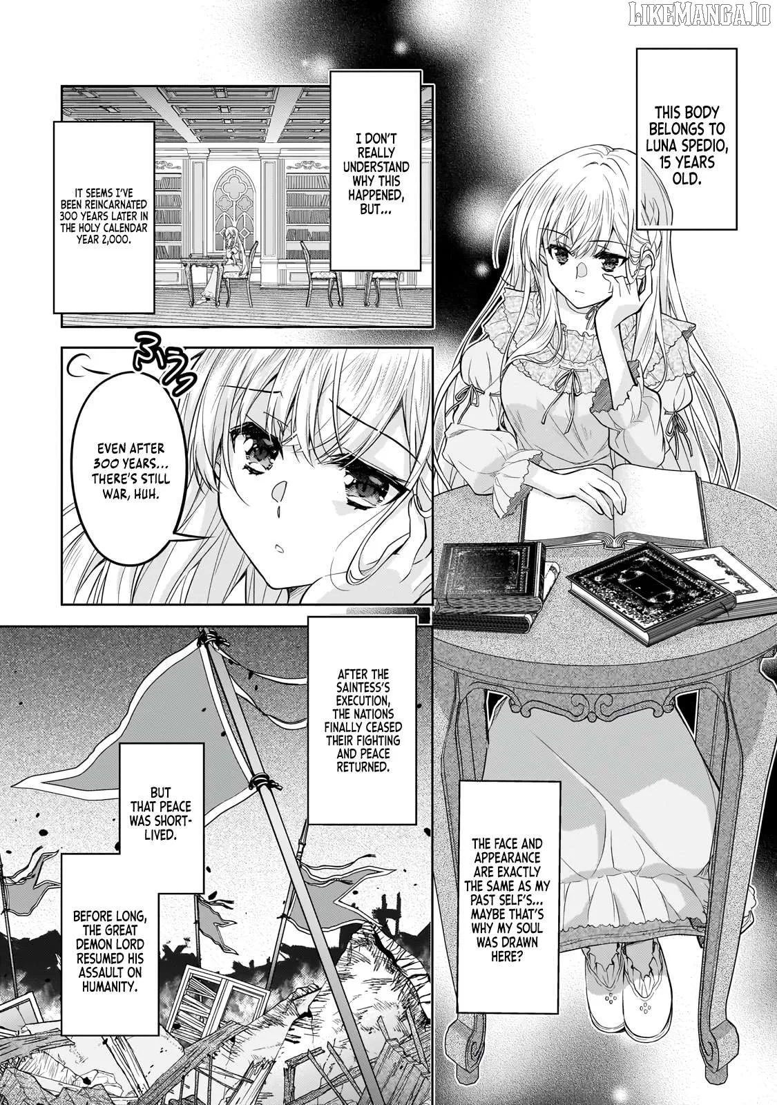 Da n Zai Sareta Ten Sei Seijō Wa, Aku Ya Kurei Ji Unomichiwoiku! Chapter 1 page 15 - 