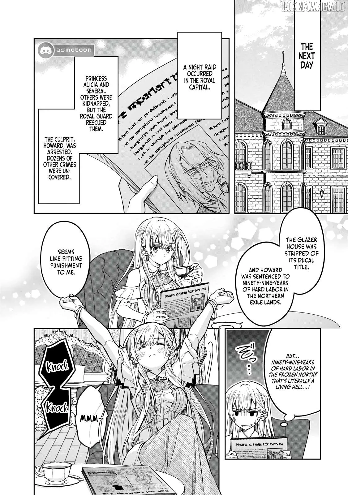 Da n Zai Sareta Ten Sei Seijō Wa, Aku Ya Kurei Ji Unomichiwoiku! Chapter 1 page 58 - 