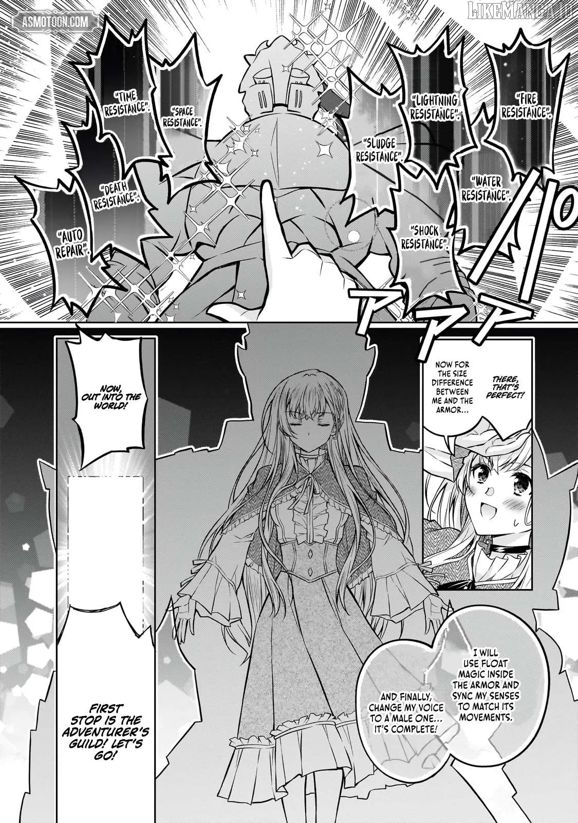 Da n Zai Sareta Ten Sei Seijō Wa, Aku Ya Kurei Ji Unomichiwoiku! Chapter 2 page 18 - 