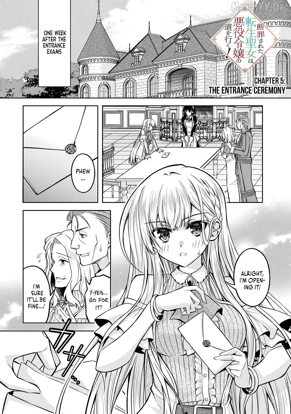 Da n Zai Sareta Ten Sei Seijō Wa, Aku Ya Kurei Ji Unomichiwoiku! Chapter 5.1 page 2 - 