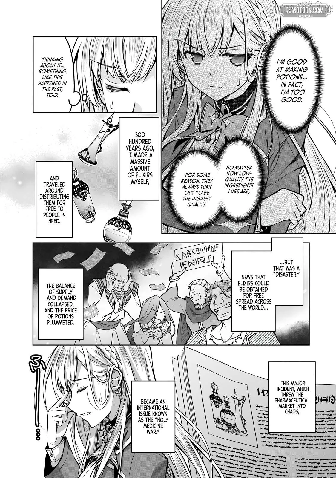 Da n Zai Sareta Ten Sei Seijō Wa, Aku Ya Kurei Ji Unomichiwoiku! Chapter 5.2 page 3 - 