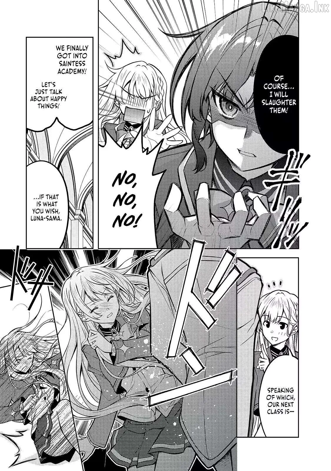 Da n Zai Sareta Ten Sei Seijō Wa, Aku Ya Kurei Ji Unomichiwoiku! Chapter 6.1 page 4 - 