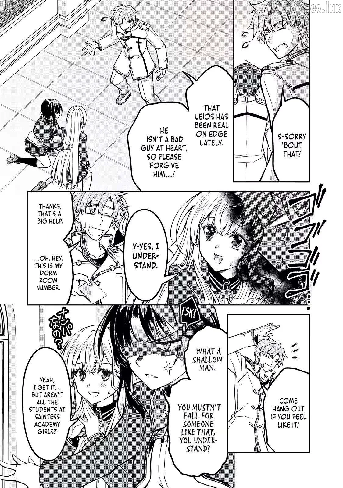 Da n Zai Sareta Ten Sei Seijō Wa, Aku Ya Kurei Ji Unomichiwoiku! Chapter 6.1 page 6 - 