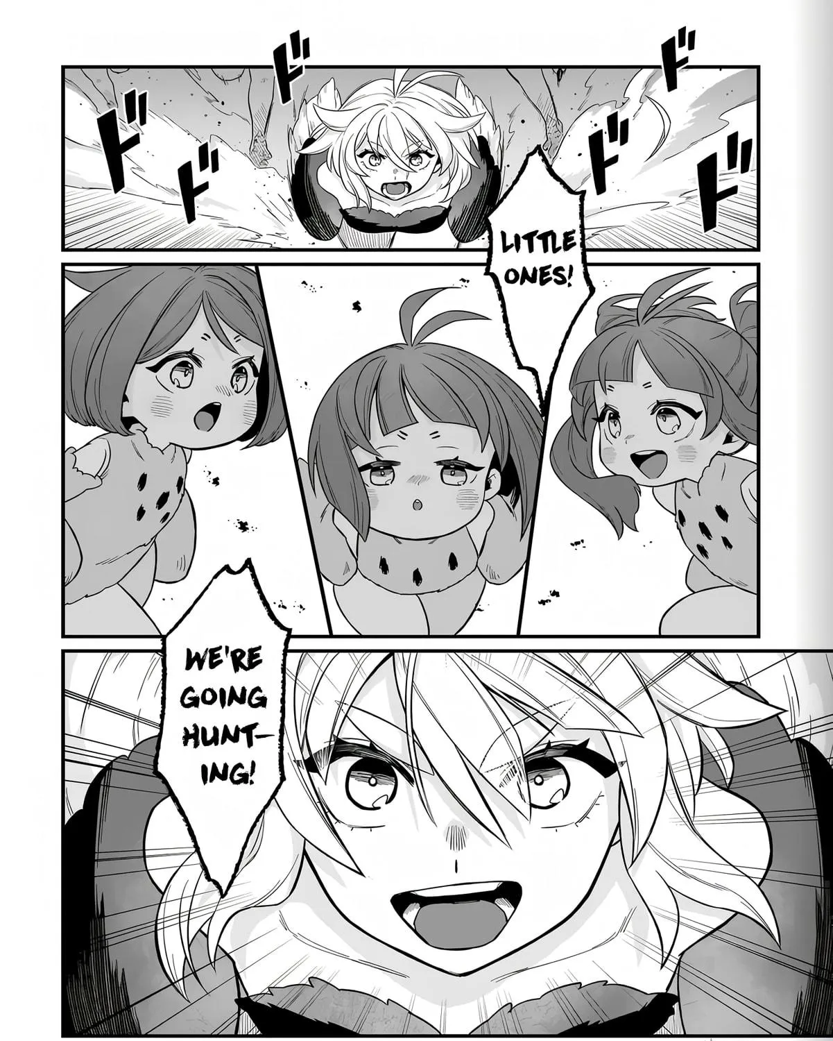 Dachoujuujin no wa Chamecha Musou Aho Kawaii Saikyou Shuzoku no Riidaa ni Narimashita Chapter 1 page 71 - 