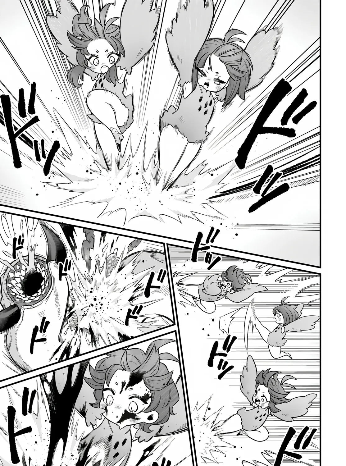 Dachoujuujin no wa Chamecha Musou Aho Kawaii Saikyou Shuzoku no Riidaa ni Narimashita Chapter 2 page 13 - 