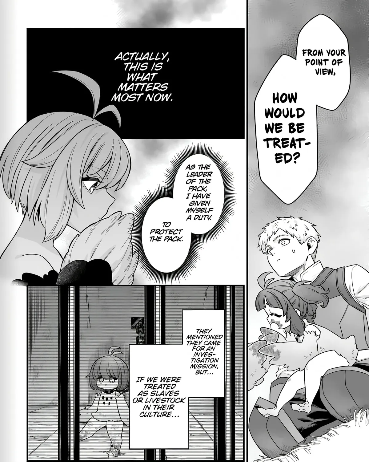 Dachoujuujin no wa Chamecha Musou Aho Kawaii Saikyou Shuzoku no Riidaa ni Narimashita Chapter 2 page 63 - 