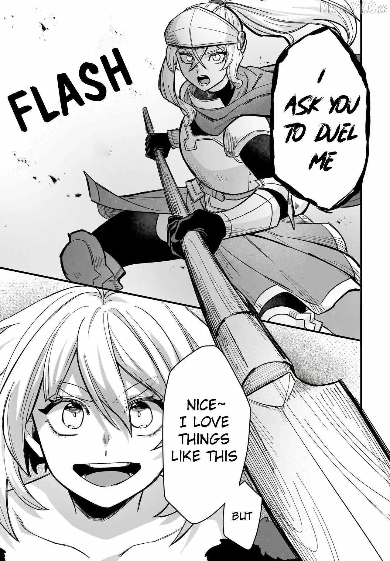 Dachoujuujin no wa Chamecha Musou Aho Kawaii Saikyou Shuzoku no Riidaa ni Narimashita Chapter 4 page 28 - 